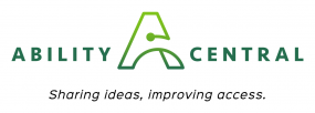 Ability Central Logo, "Sharing ideas, improving access"