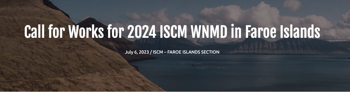 Call for Works for the International Society for Contemporary Music (ISCM) World New Music Days 2024