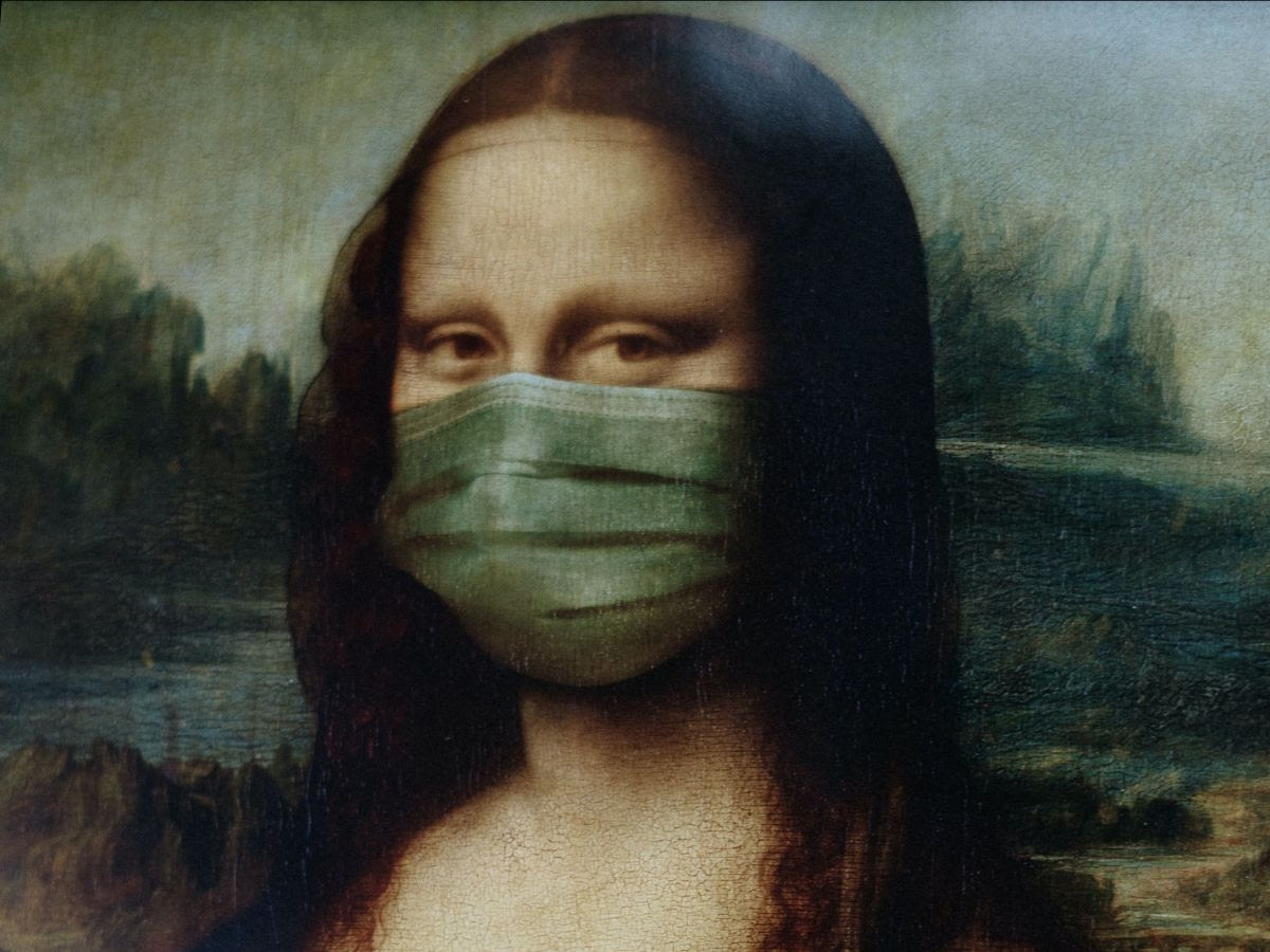Mona Lisa with a Mask