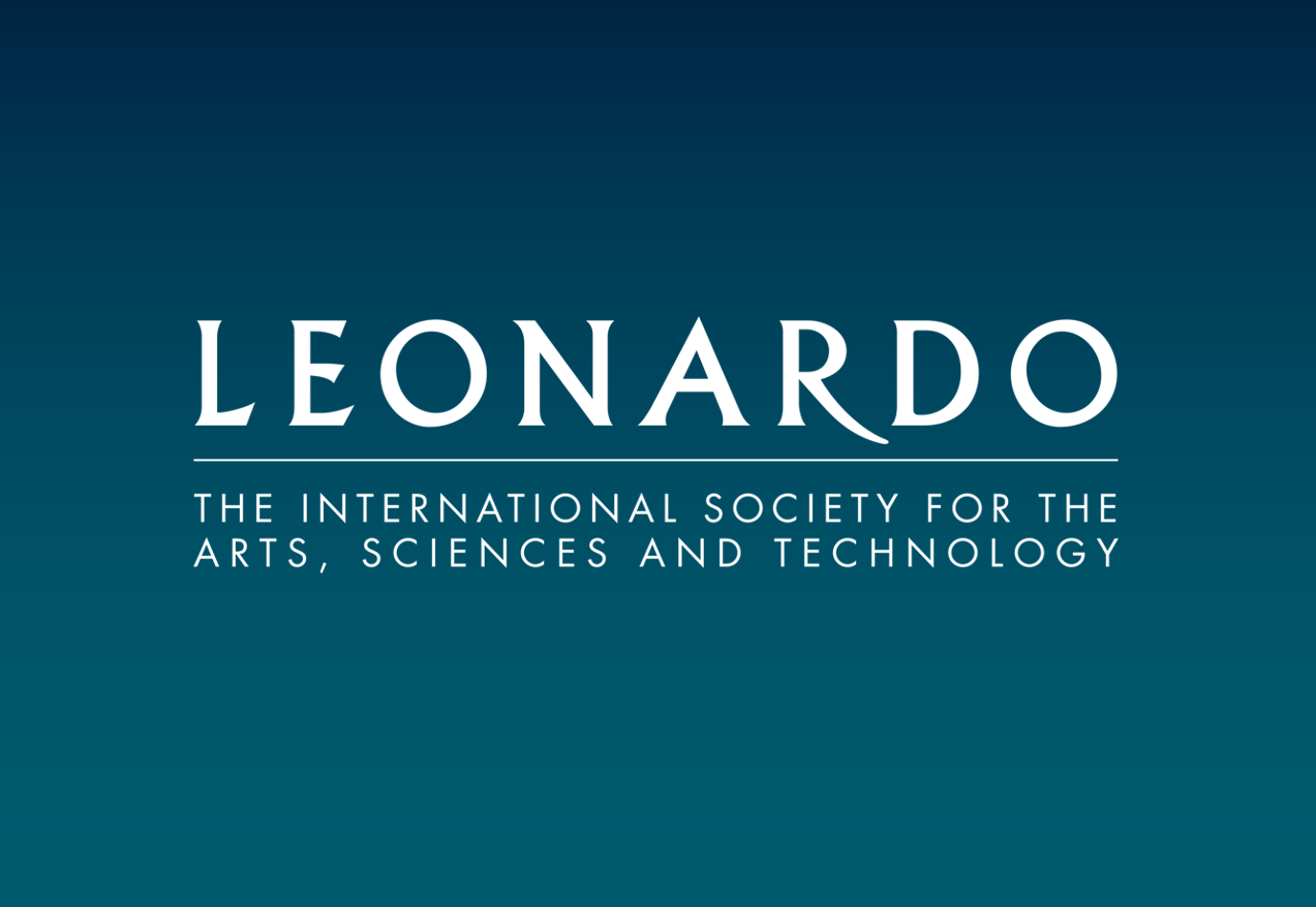 Leonardo Logo Blue Background