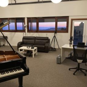 The composer's studio at Djerassi